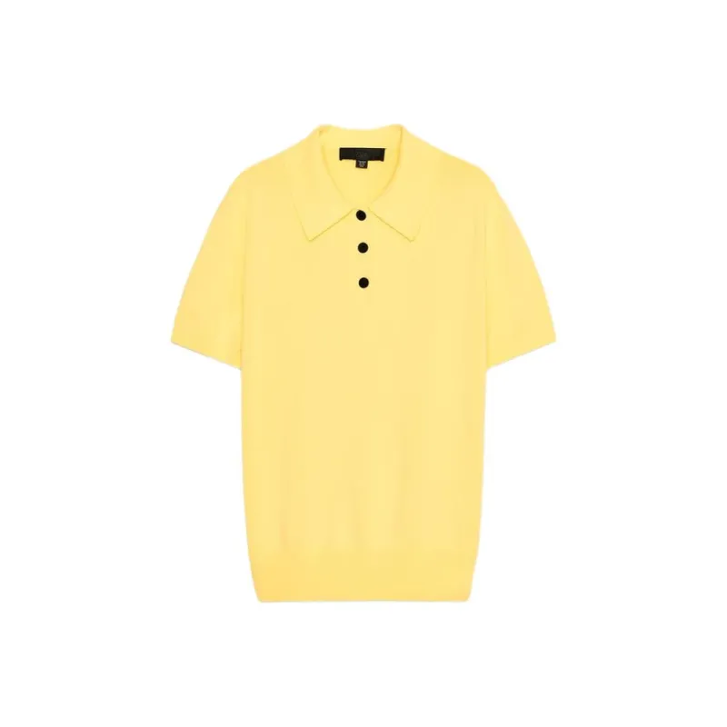 ZARA Polo Shirts Women's Yellow-0