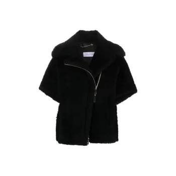 MaxMara Collared Short Sleeve Coat