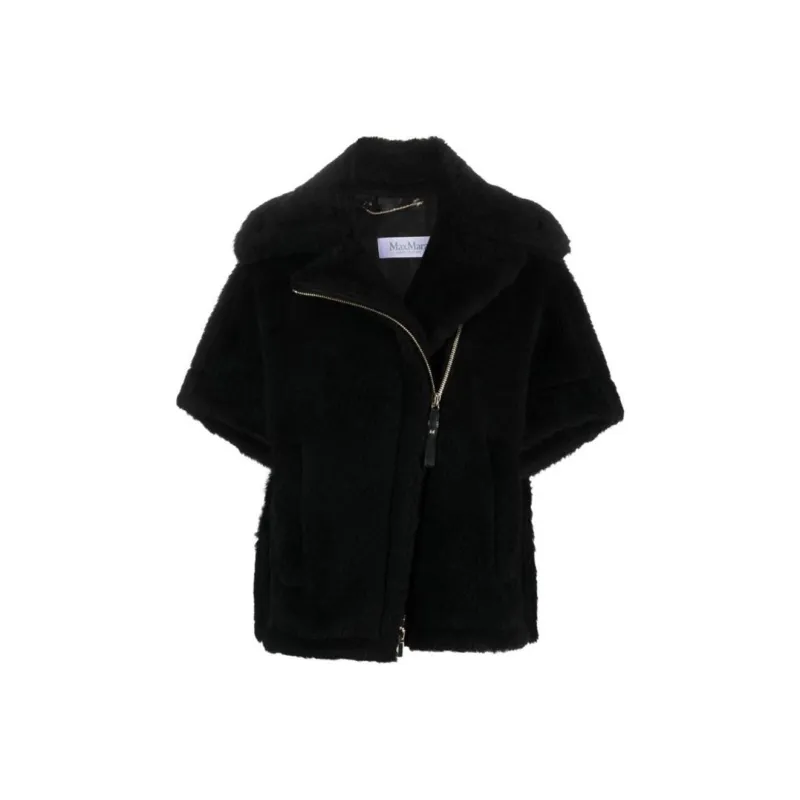 MaxMara Collared Short Sleeve Coat-0
