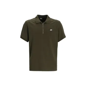 KARL LAGERFELD / Karl Lagerfeld Jeans Zip-up Polo Shirt
