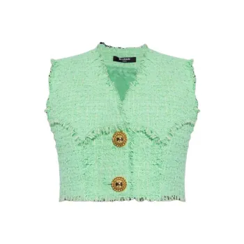 BALMAIN Shirts Women's Green