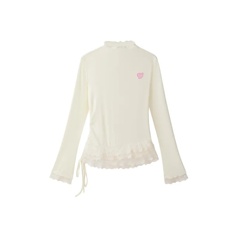  CHOCOOLATE T Shirt Women's Cream White-0