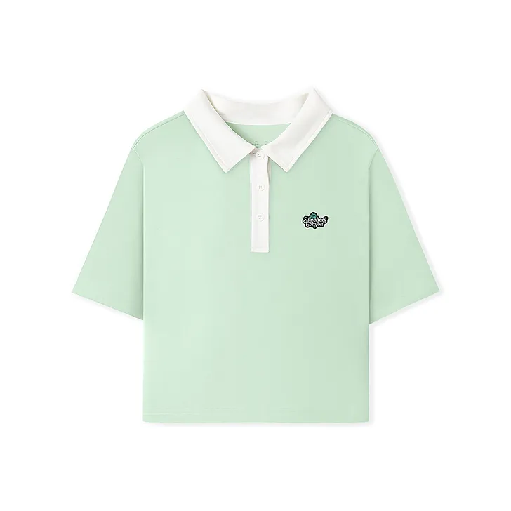 Skechers SS25 Polo Shirt Women's Lily Green/0215-0