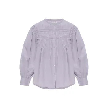 ISABEL MARANT ETOILE Gathered Plalia Blouse