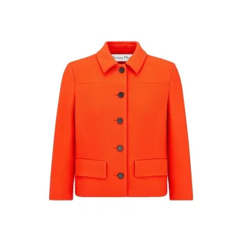 DIOR Jackets Women's Orange Red