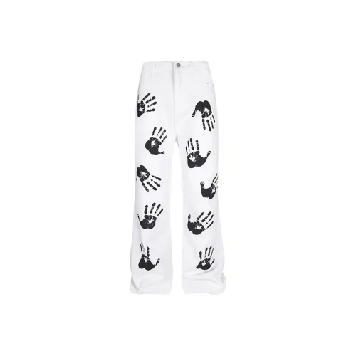 Keep It Light Jeans Unisex White