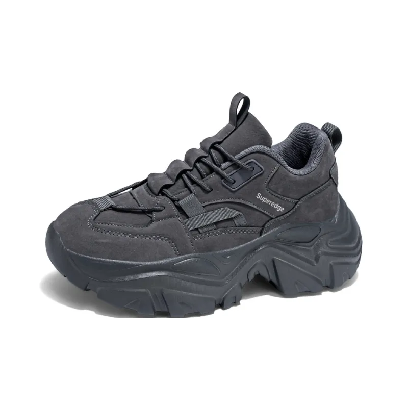 SUPEREDGE Abrasion Resistant Slip Resistant Low Top Chunky Sneakers Men's-5