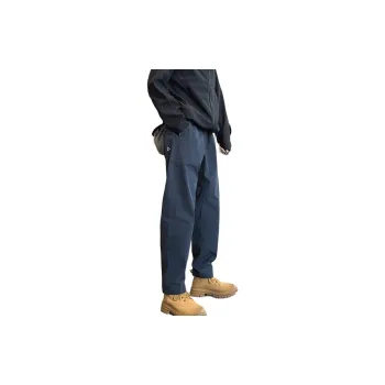 PVPVPV Casual Pants Unisex Navy Blue