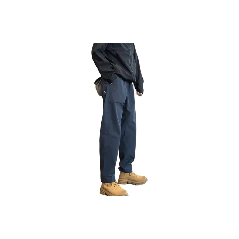PVPVPV Casual Pants Unisex Navy Blue-0