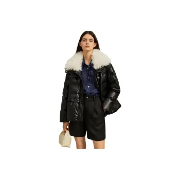 ELLE Down Jackets Women's Black