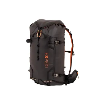 EXPED Recycled Nylon Outdoor Hiking Bag Backpacks Unisex Black