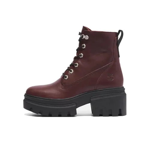 Timberland Everleigh Ankle Boots Women's Burgundy