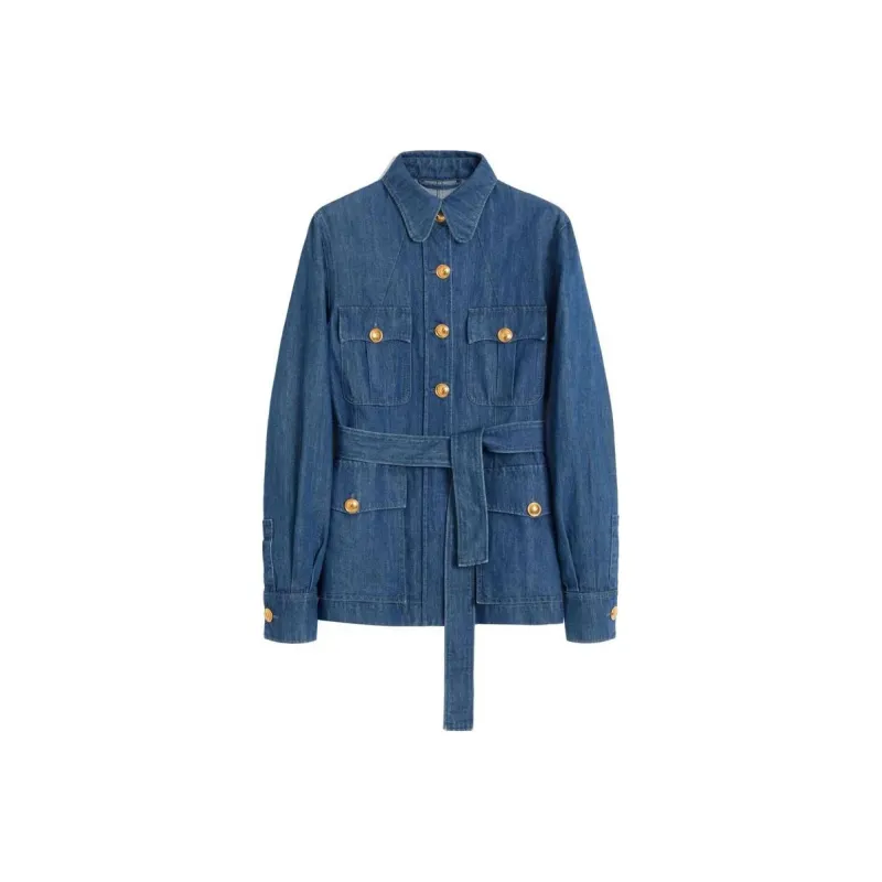 Valentino SS25 Shirt Women's Blue-0