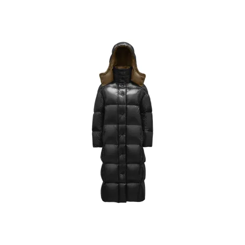 Moncler Women's Parnaiba Long Down Jacket Black