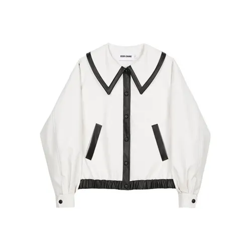 VEGA CHANG Jackets Women's Radiant White