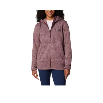 Columbia Sweater Weather Sherpa Full Zip Jacket Jacket Women's Fuchsia