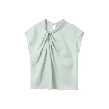 3COLOUR Chiffon Shirt Women's Mint Green