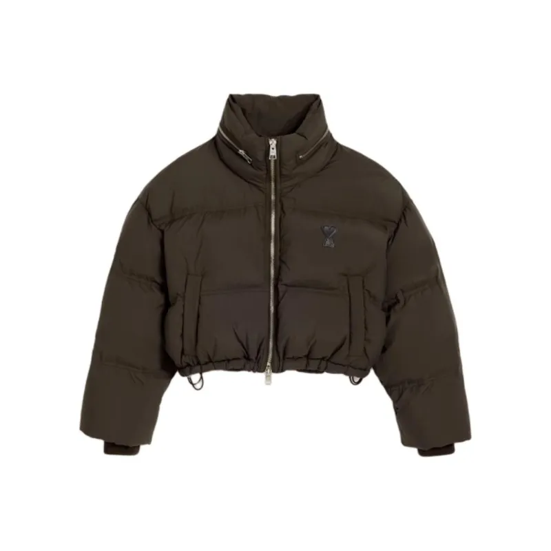 AMIPARIS Zipped Puffer Jacket-0