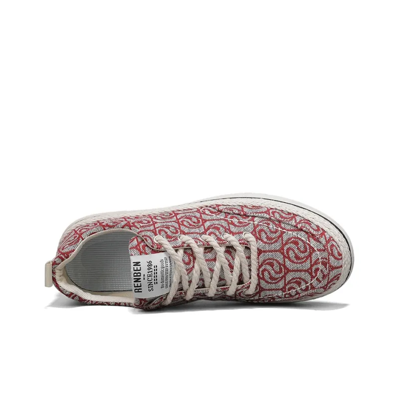 RENBEN Breathable And Lightweight Low Top Canvas Shoes Men's-10
