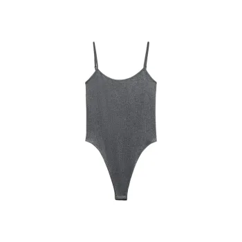 ZARA Bodysuits Women's Mud Gray