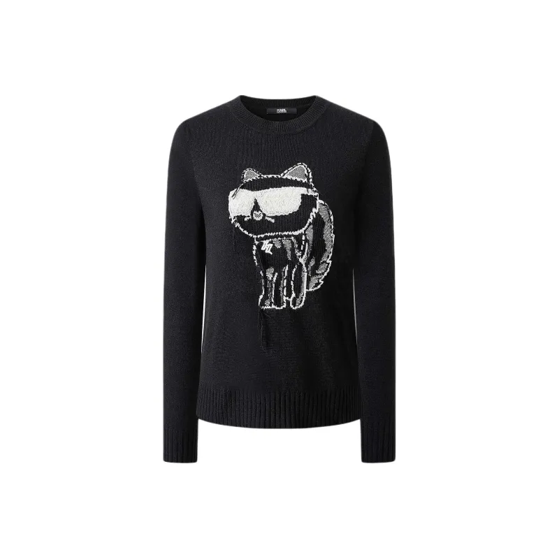 KARL LAGERFELD SS24 Knitwear Women's Black-0