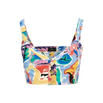 ETRO Graphic print Tank Top
