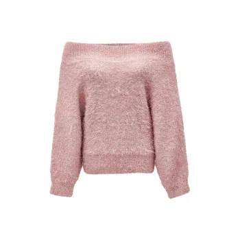 ONLY Knitwear Women's Light Peach Pink