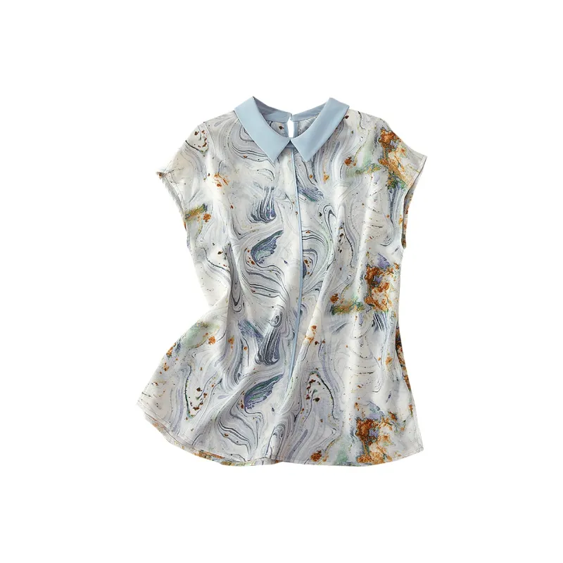 TOUCH Shirt Women's Ink Wash Multicolor-0