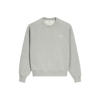 Ami Paris Logo print Cotton Sweatshirt