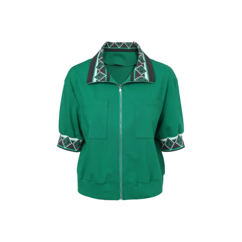 XII BASKET Jackets Women's Green-0
