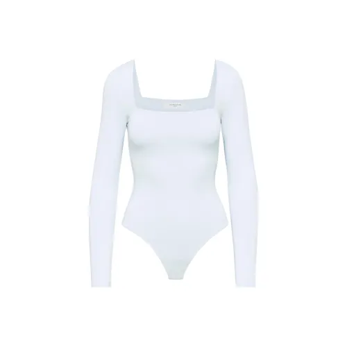 ARITZIA Contour Squareneck Longsleeve Bodysuit Bodysuits Women's Cruise Blue