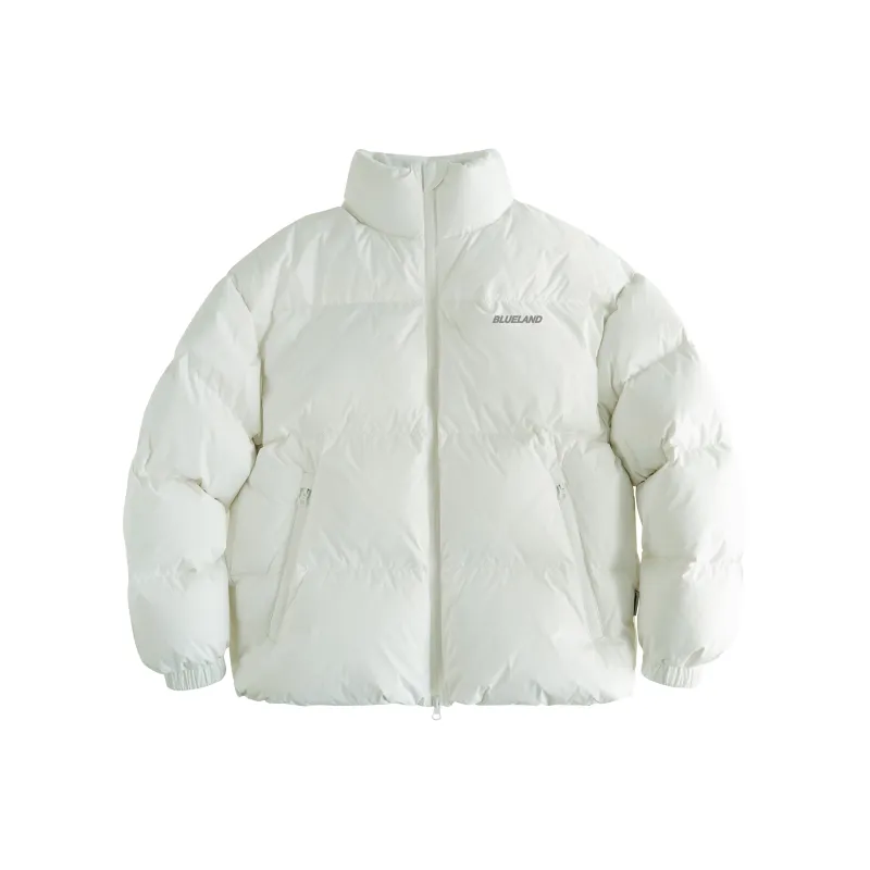 BLUELANDINC Down Jacket Unisex Black-3
