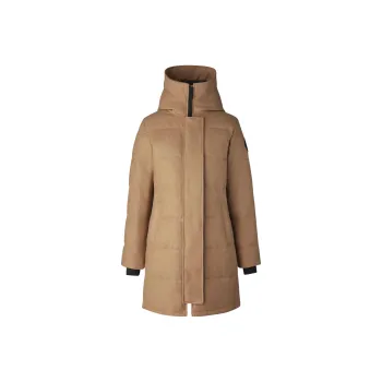 Canada Goose Shelburne Series FW24 Down Jacket Women's Camel Mixed Color