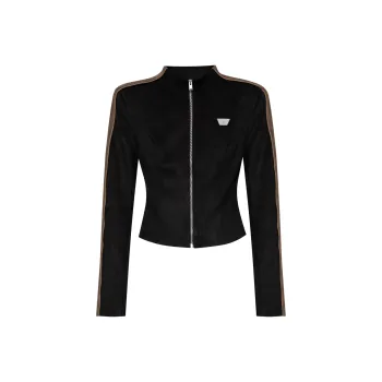 Misbhv Logo Plaque Zip Up Jacket