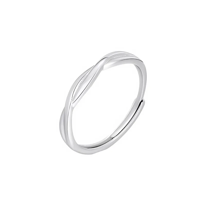 Yu Yin 999 Fine Silver Rings Unisex-0