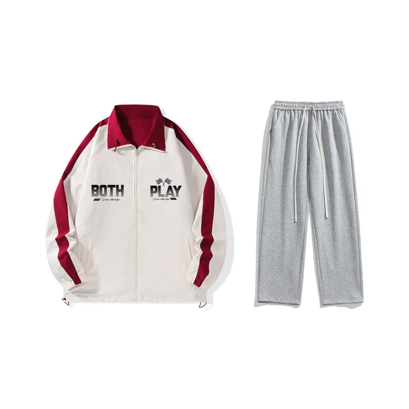 BOTH PLAY Casual Sportswear Unisex-17
