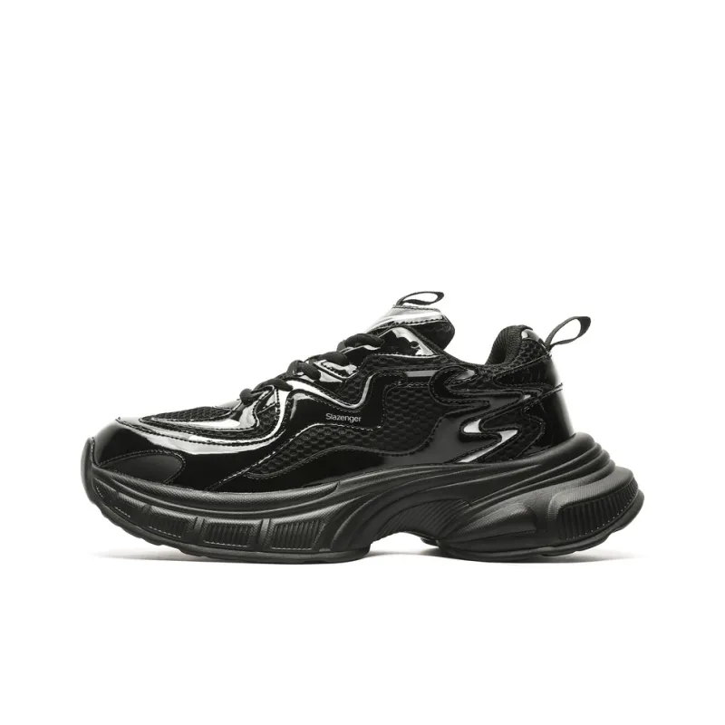 Slazenger Anti Slip Wear Resistant Low Top Chunky Sneakers Unisex-0