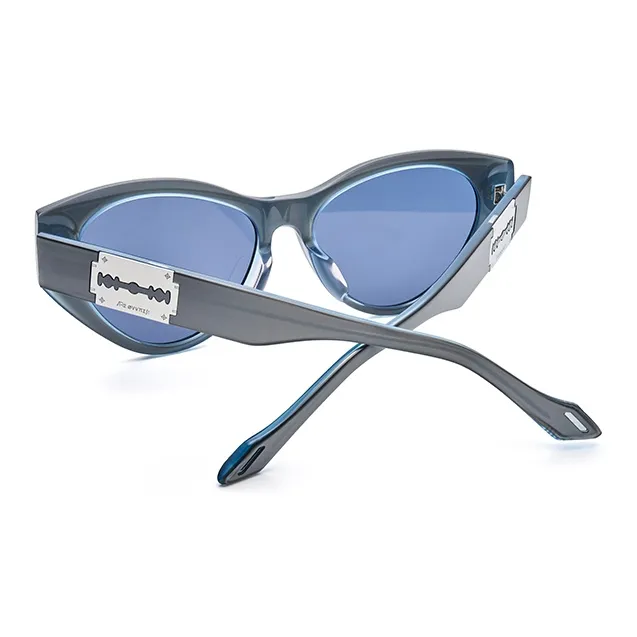 THE OWNER Plate Frame Cat Eye Sunglasses Unisex-18