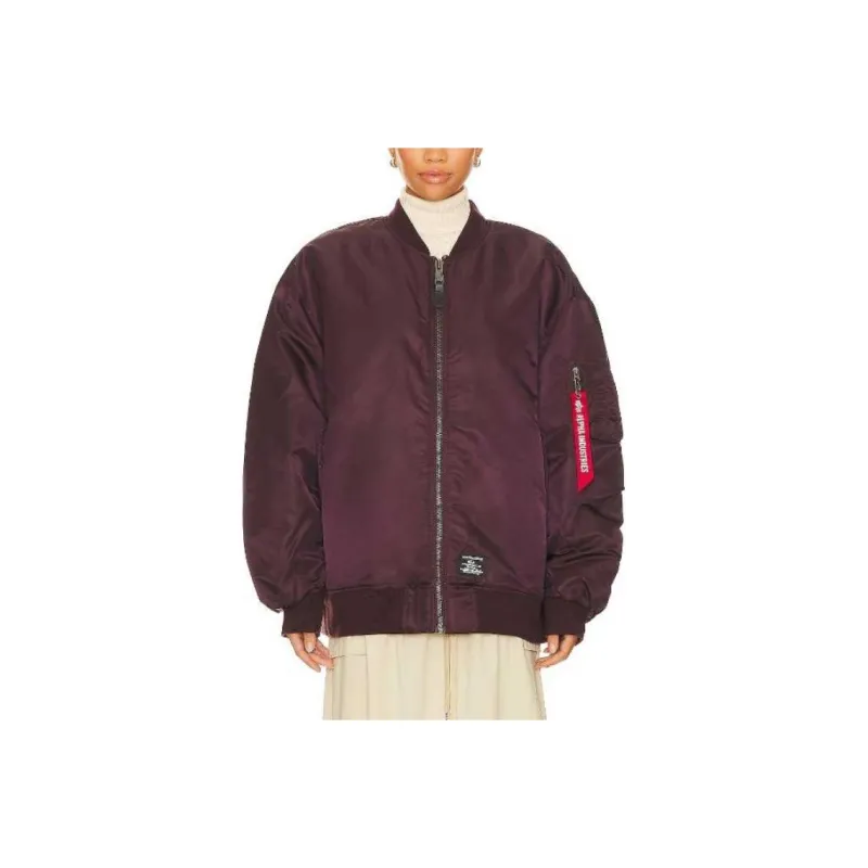 Alpha Industries Jackets & Coats Women's Bright Red-0