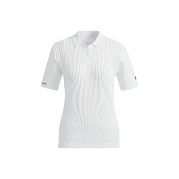 Adidas STATEMENT PRIMEKNIT Polo Shirt Women's White