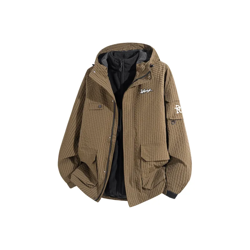 ROBINHOOD Jackets Coats Unisex Storm Orange-4