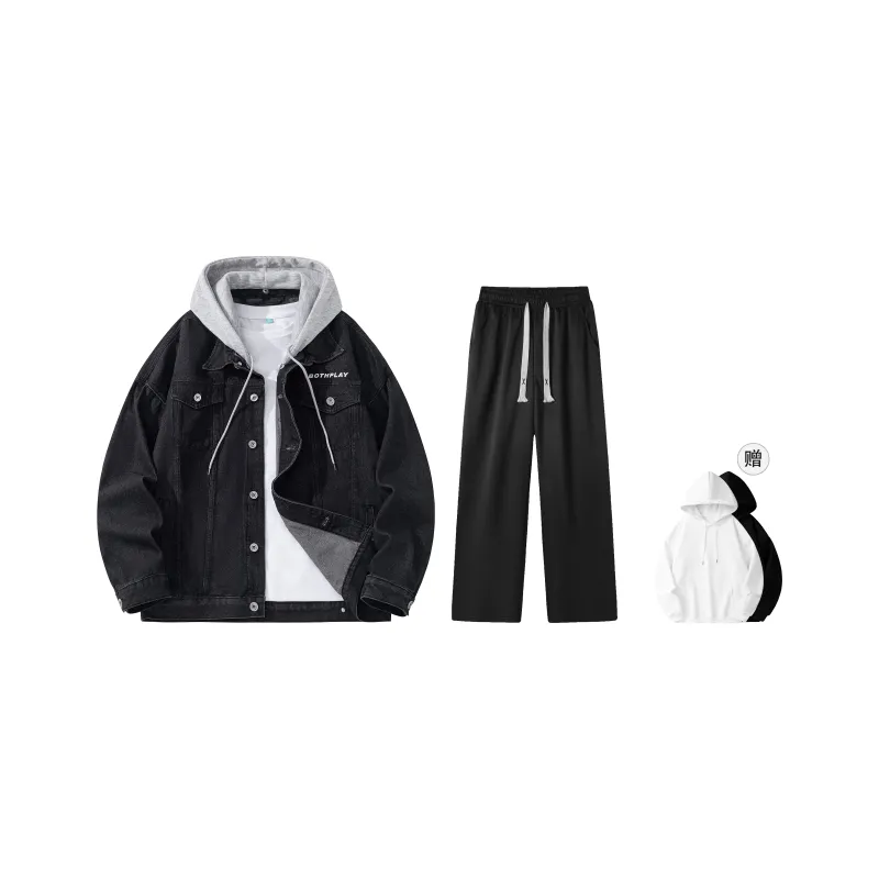 BOTH PLAY Casual Sportswear Unisex-56