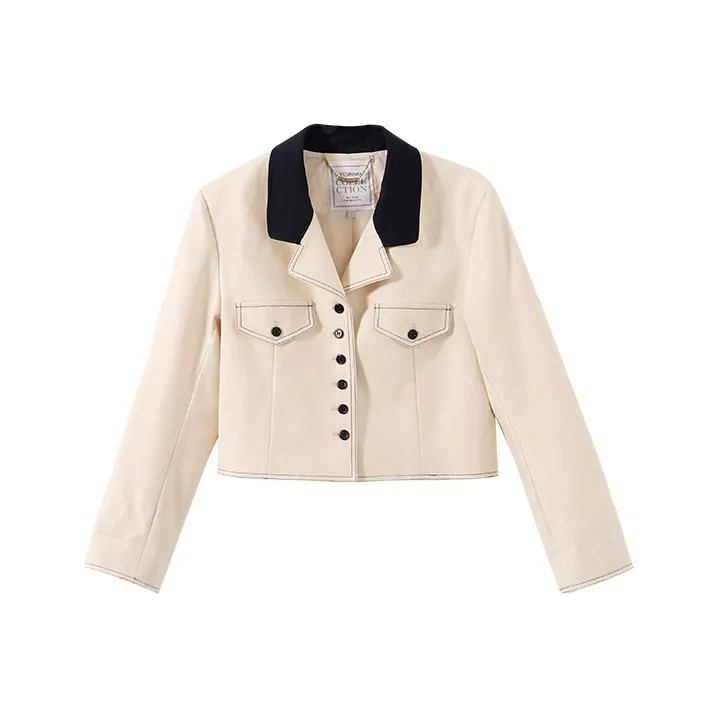 YUMOMO STAR Jackets Women's Premium Beige-0