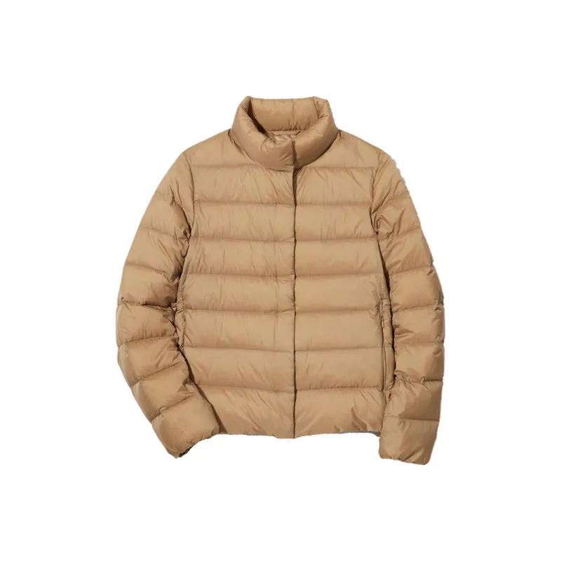 UNIQLO Down Jackets Women's Khaki-0