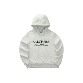 Skechers Sweatshirt Women's Light White Heather Gray