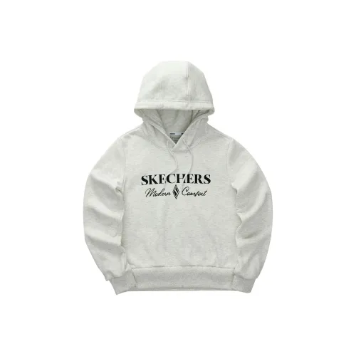 Skechers Sweatshirt Women's Light White Heather Gray