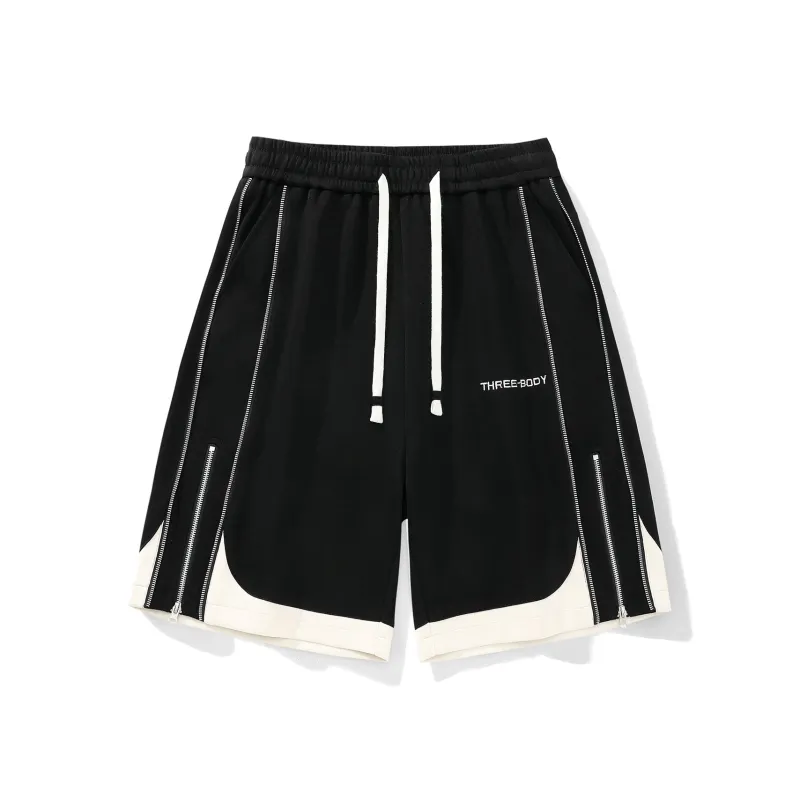 THREE BODY Casual Shorts Unisex-0