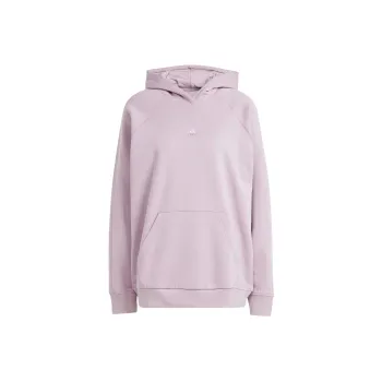 Adidas All Szn Fleece Boyfriend Hoodie Sweatshirt Women's Purple