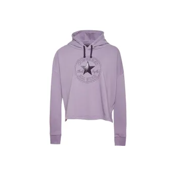 Converse All Star Sweatshirt Women's Gray Purple