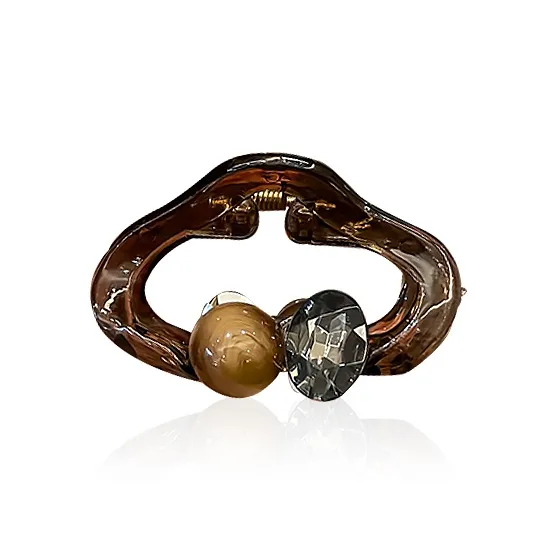 MENGNI Resin Hair Clips Women's-2